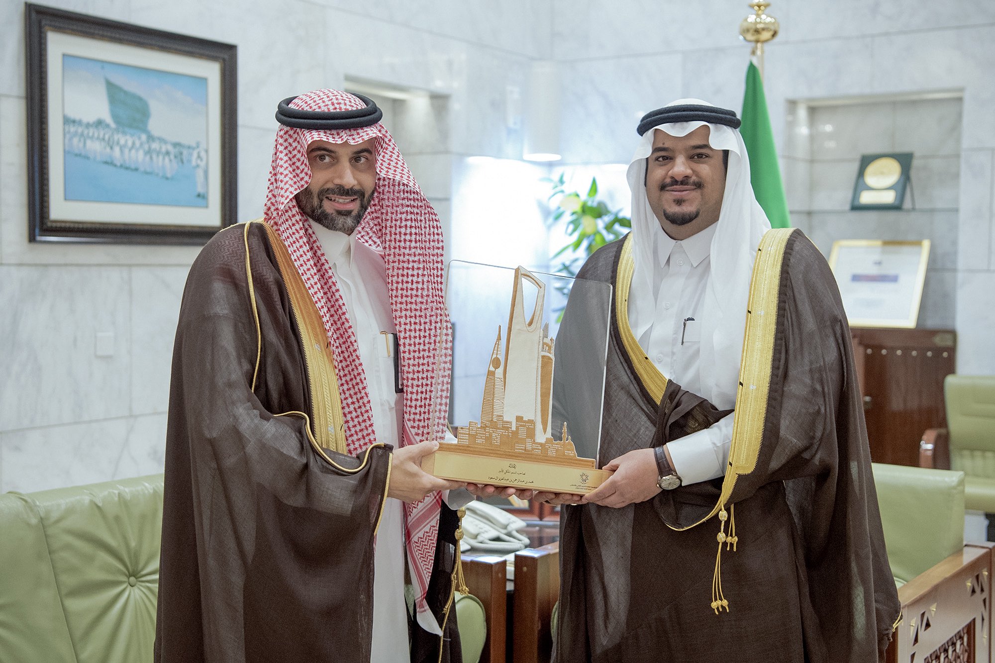 سمو نائب أمير منطقة الرياض يستقبل مدير عام الإدارة العامة للتدريب التقني والمهني بالمنطقة