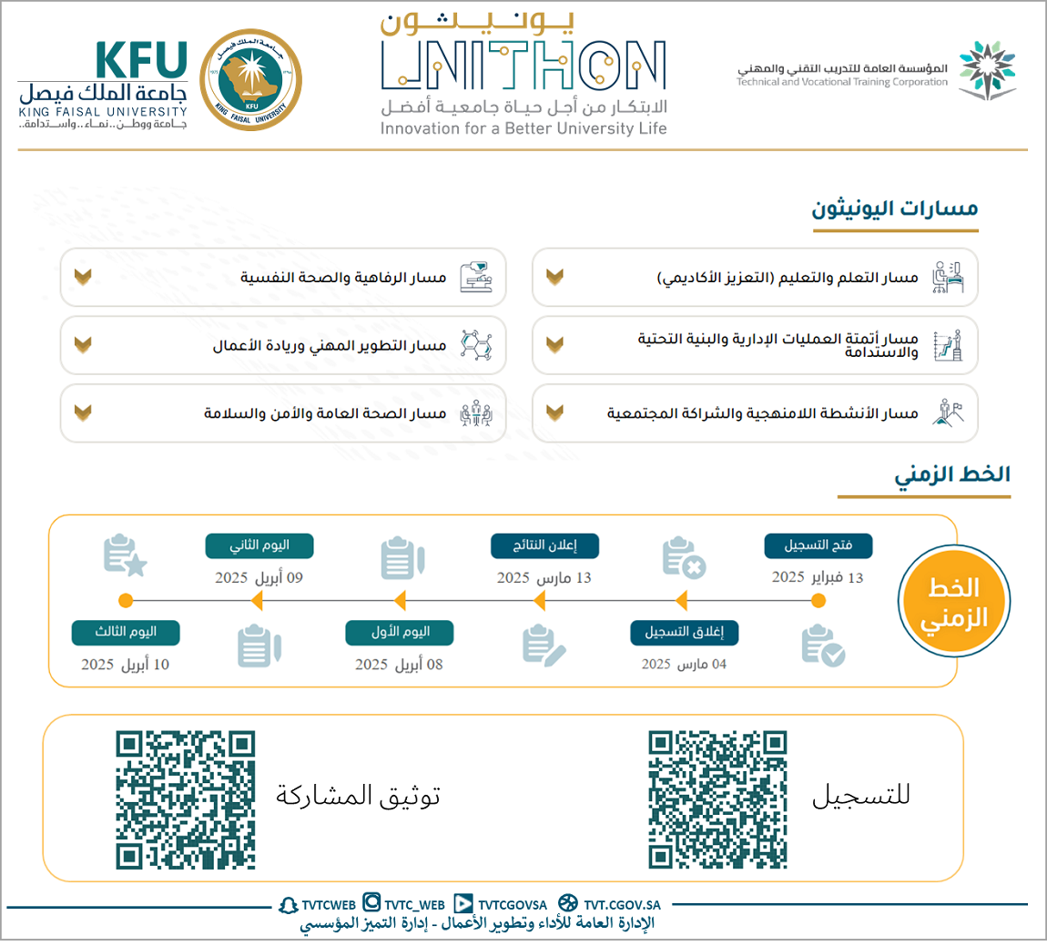 اليونيثون | نبتكر من أجل حياة جامعية أفضل