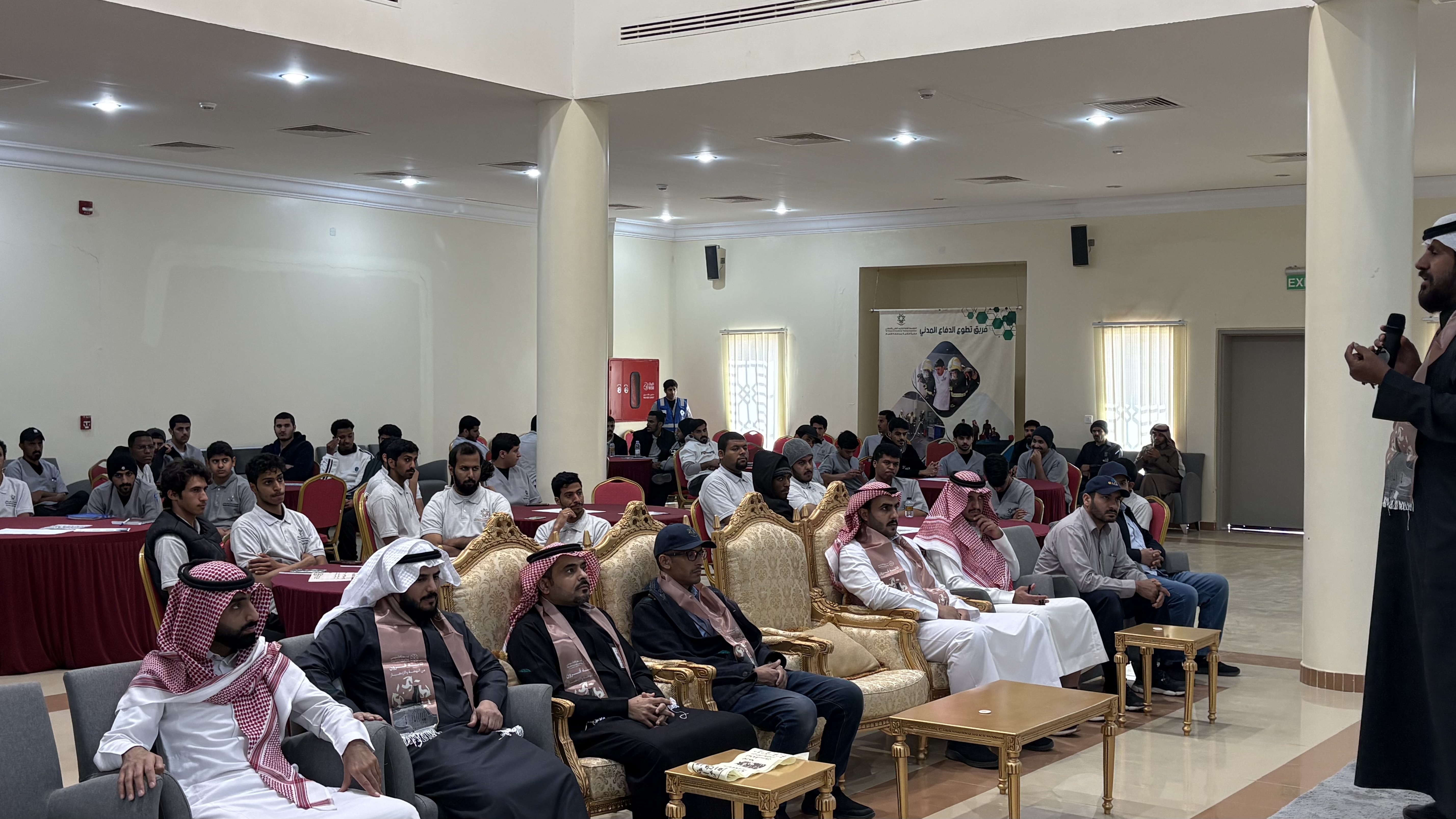 احتفاء الكلية التقنية بمحافظة الأسياح بيوم التأسيس