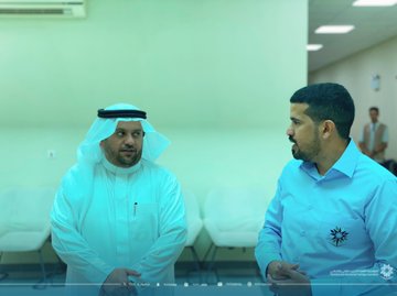 زيارة نائب مدير الادارة