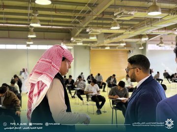 زيارة سعادة مدير عام الإدارة العامة للتدريب التقني والمهني بمنطقة المدينة المنورة