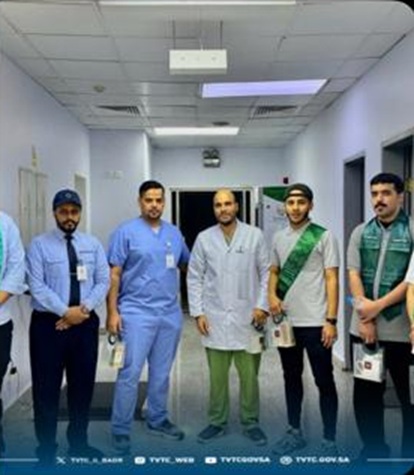 مبادرة وحدة الانشطة بزيارة مرضى وحدة غسيل الكلى