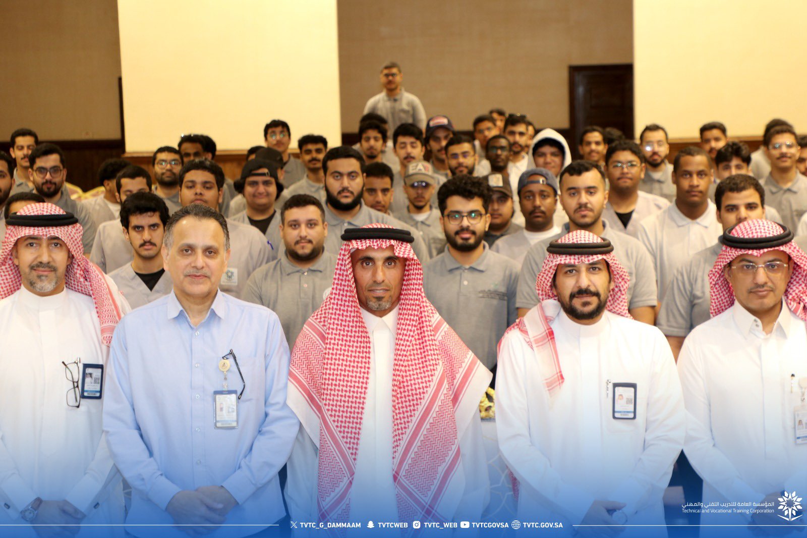 استضافت الكلية التقنية بالدمام الأستاذ الكابتن وليد القويز، بطل رياضة الترايثلون وبطل بايكنق مان البرازيل،