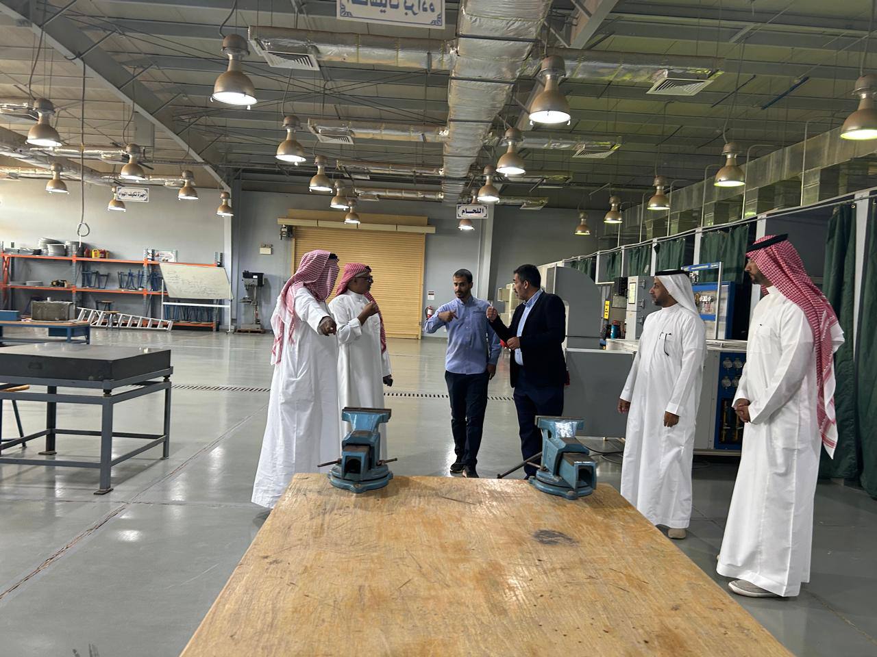 تغطية زيارة شركة معاهد طيبة العالمية