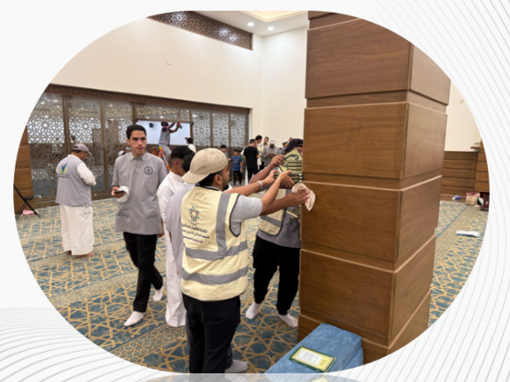 تنظيف مسجد الأنصار​