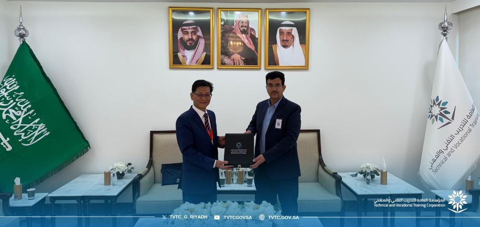 استقبال وفداً من أكاديمية ( AIBO ) التابعة لوزارة التجارة بجمهورية الصين