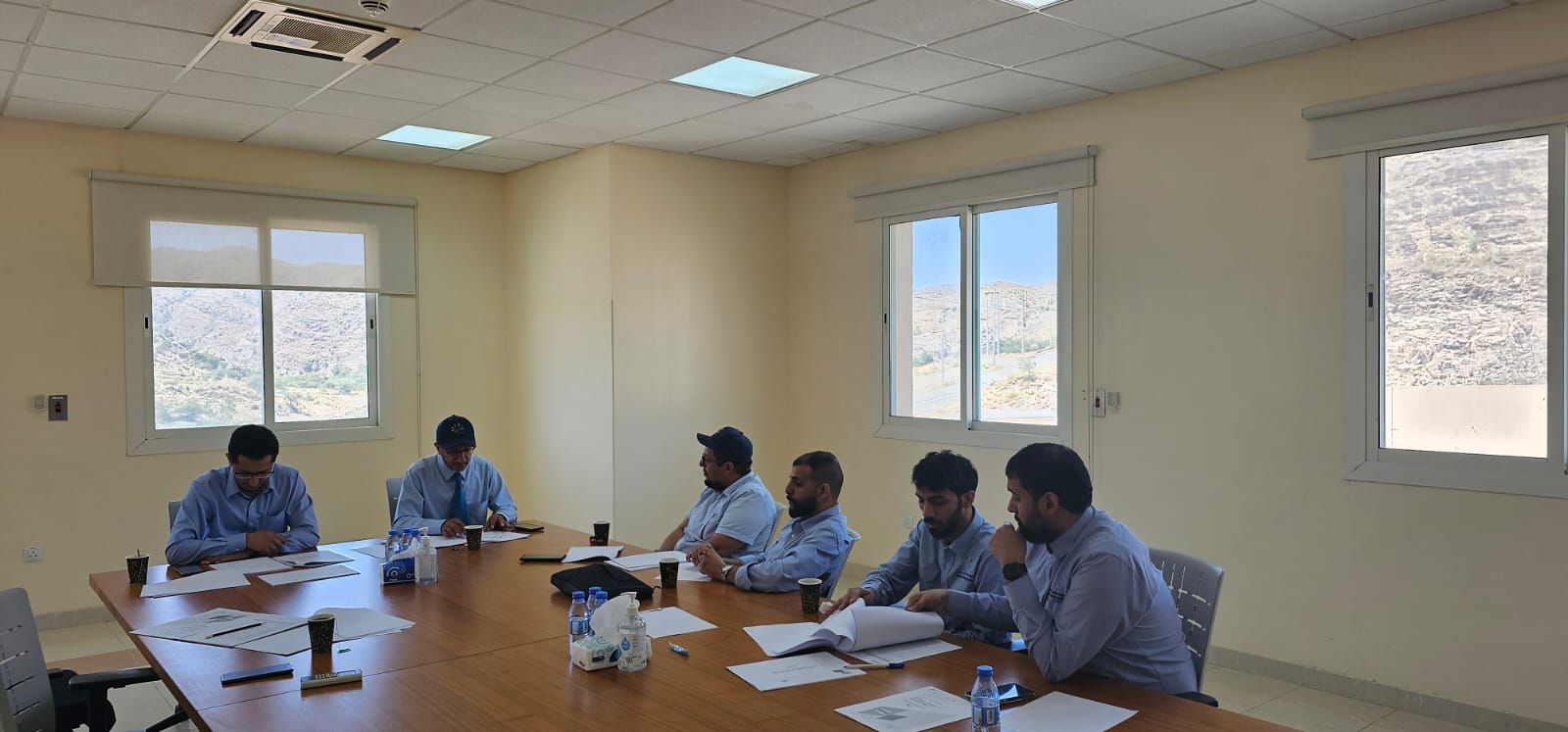 زيارة مدير ادارة الجودة 