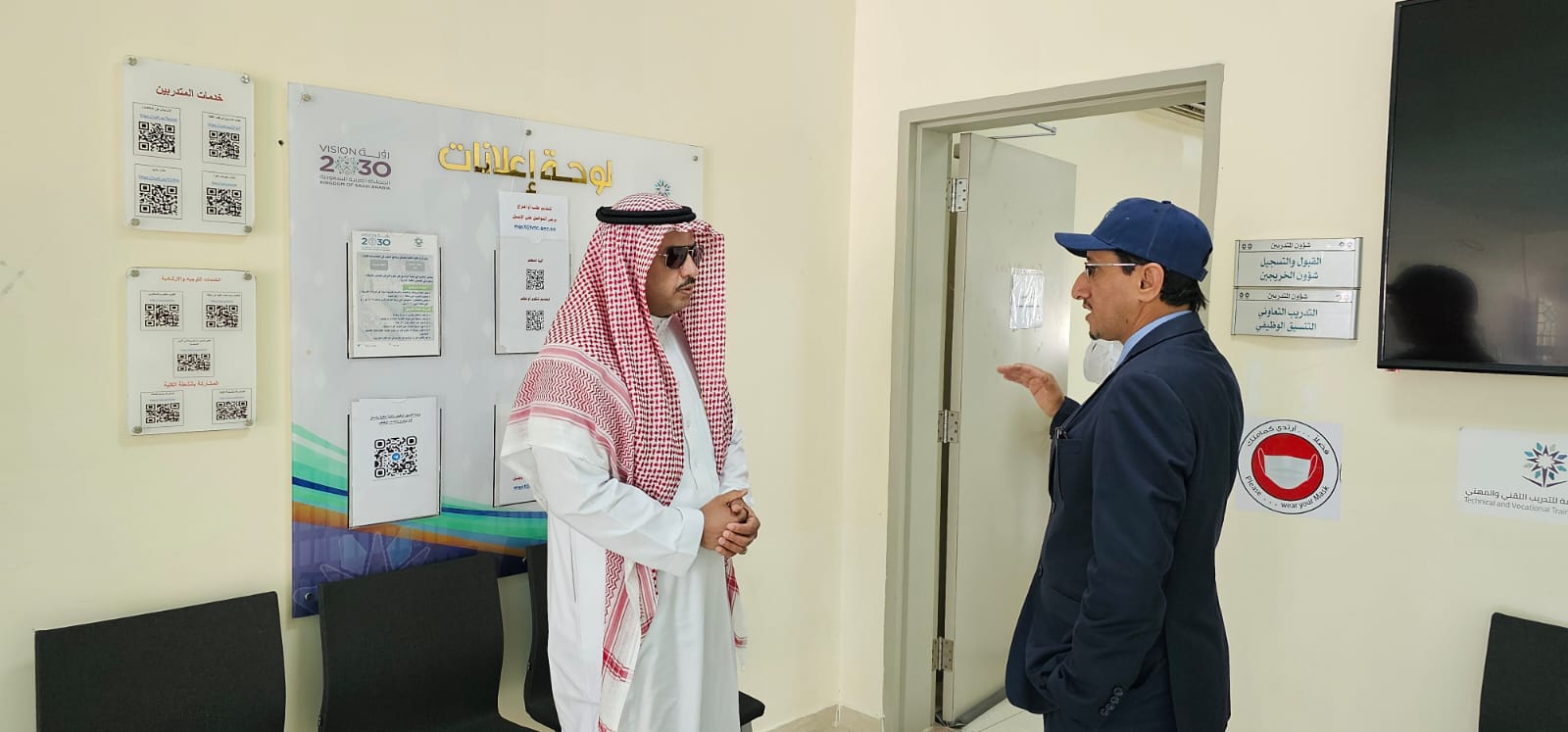 زيارة وكيل محافظة المندق