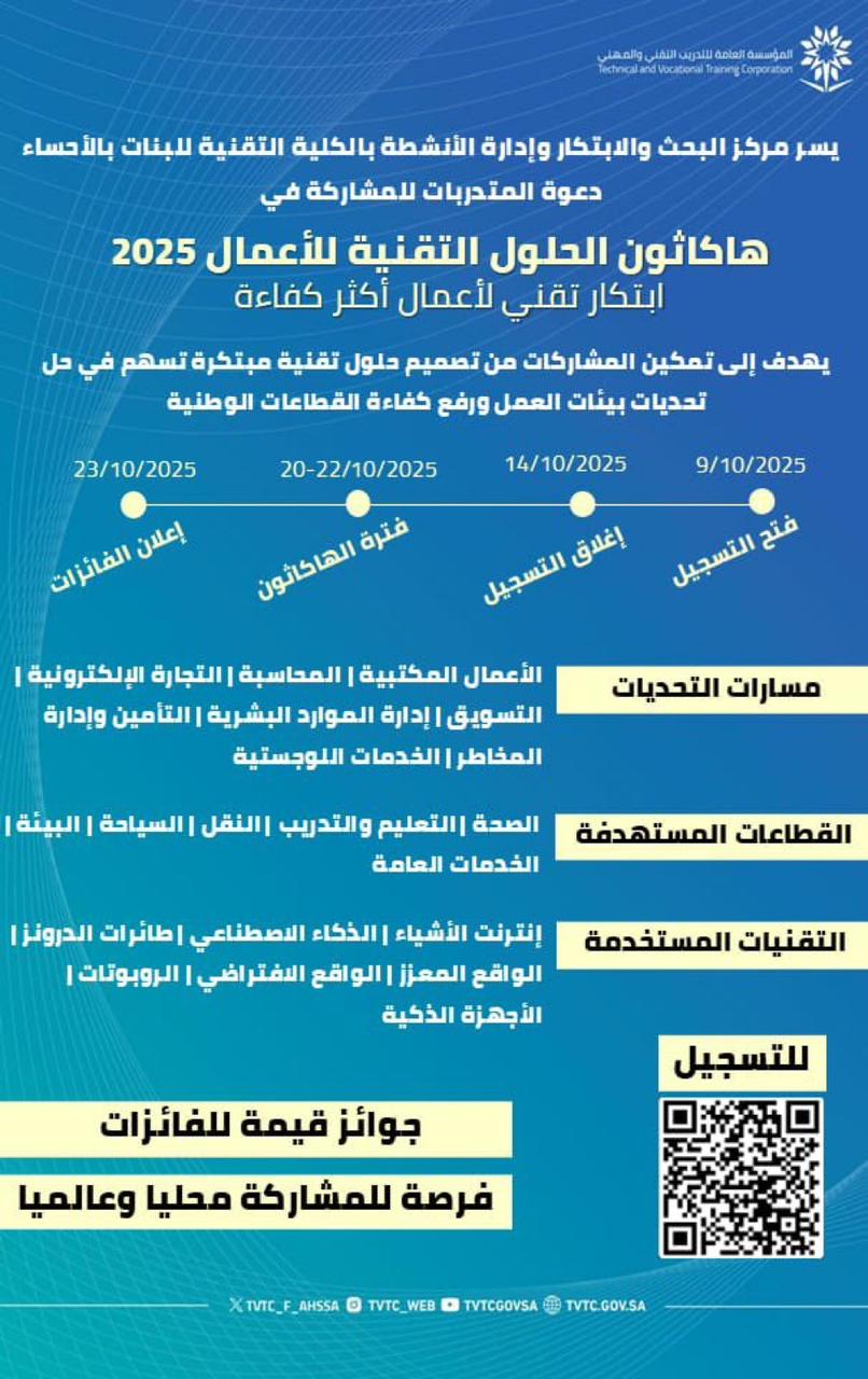 هاكثون الحلول التقنية 