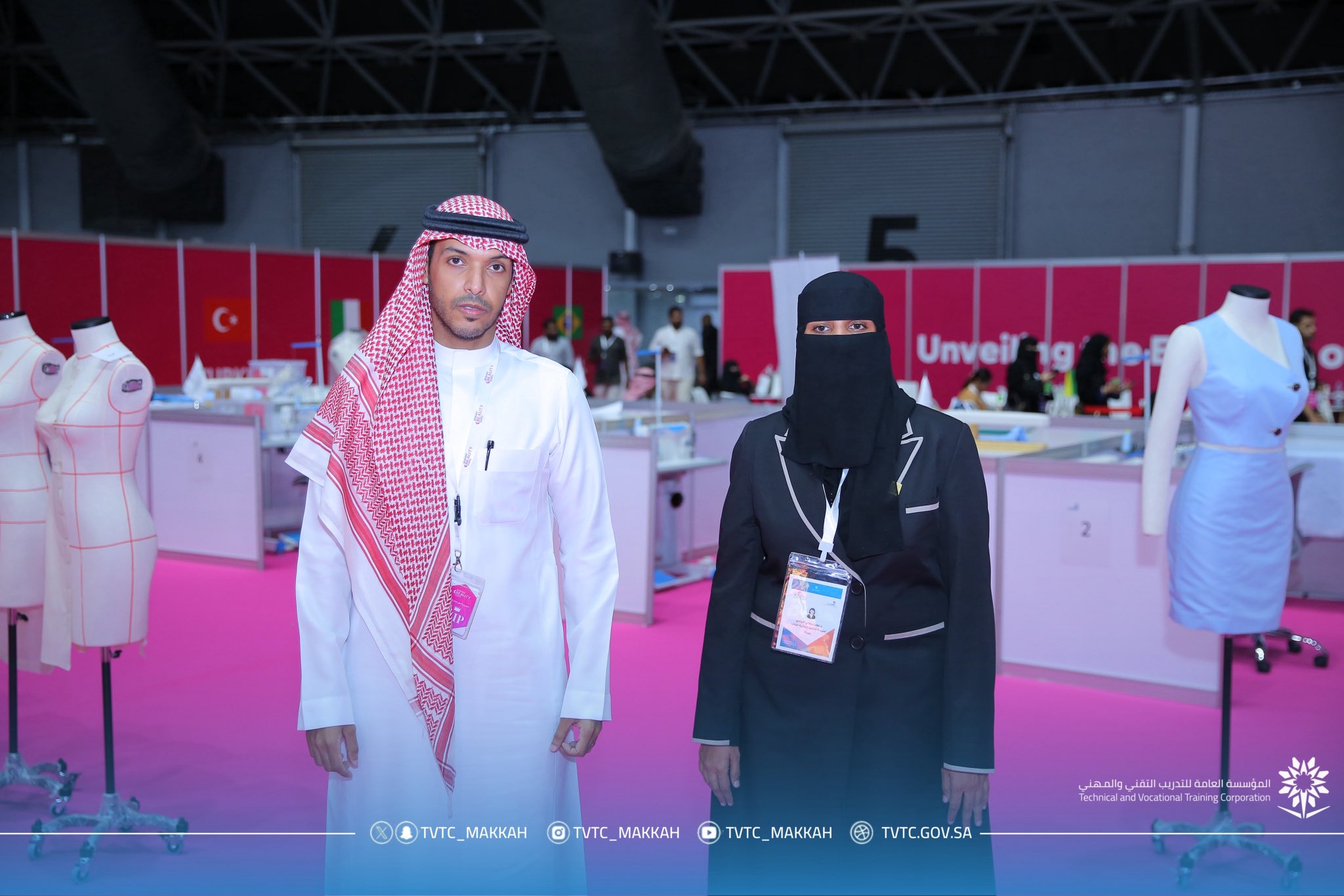 مدير عام الإدارة العامة للتدريب التقني والمهني بمنطقة مكة المكرمة بزيارة تفقدية إلى مقر المسابقة الوطنية للمهارات