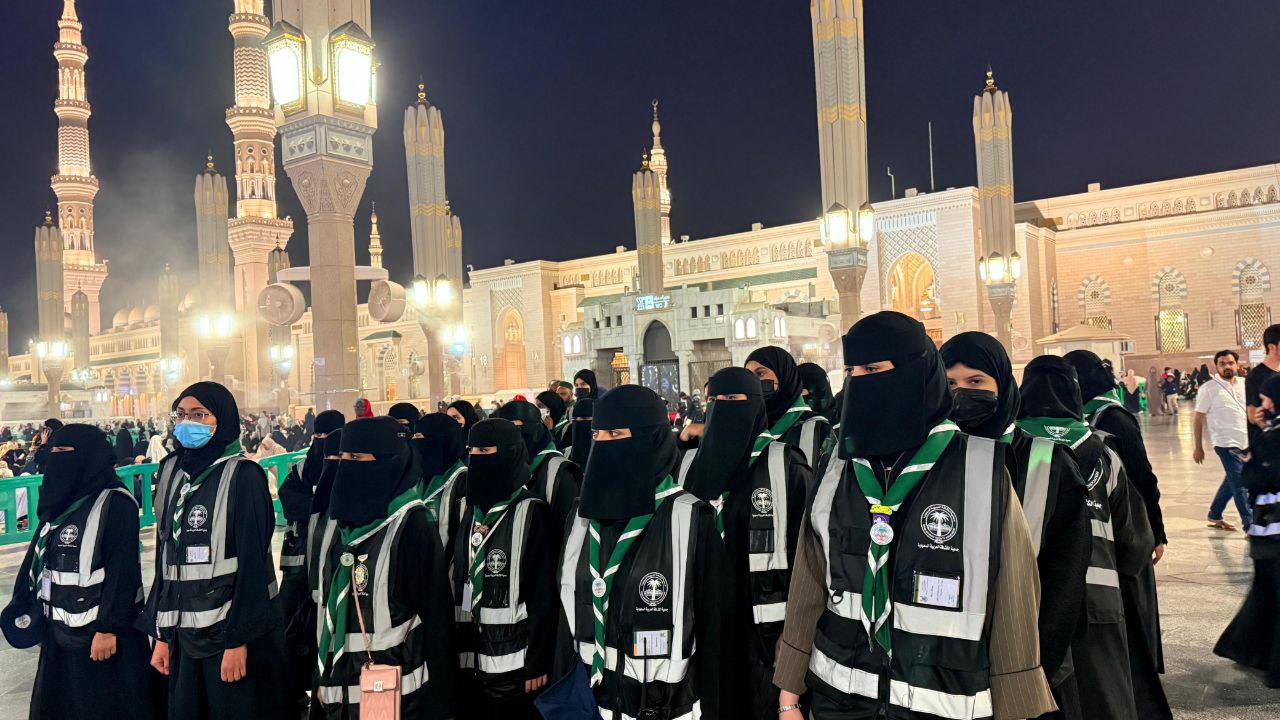 خدمة زوار المسجد النبوي في شهر رمضان المبارك 1446هـ 