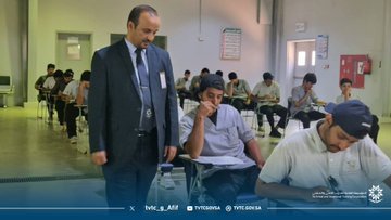 تغطية الاختبارات النظرية النهائية في المعهد الصناعي الثانوي وفرع الكلية التقنية | 📸