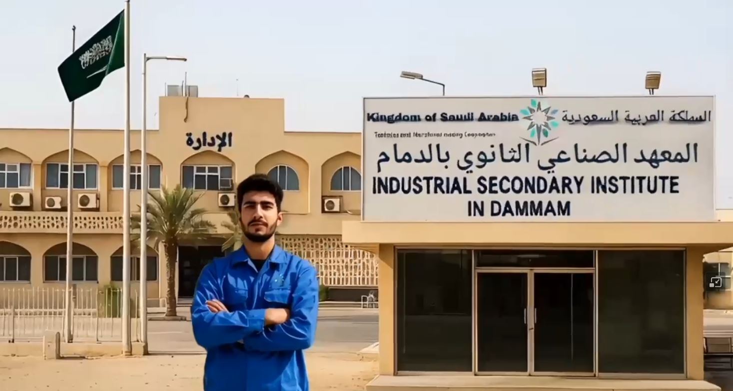 مرحبا بكم في المعهد الصناعي الثانوي بالدمام