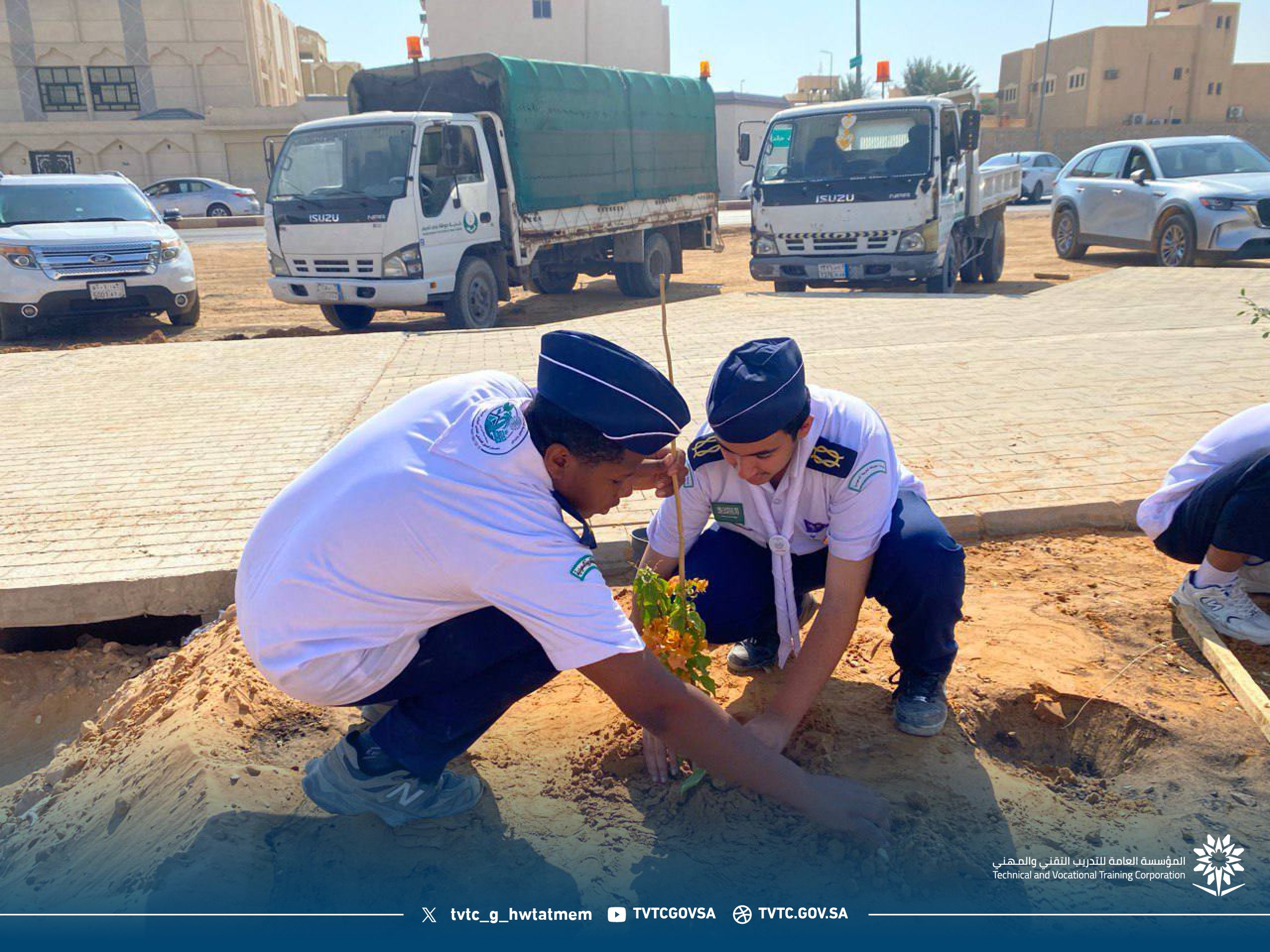 انطلاق فعاليات معسكر العمل الكشفي التقني البيئي المركزي بمنطقة الرياض