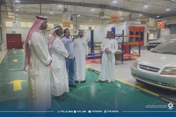 استضافت المنشأة وفداً من شركة معاهد طيبة العالمية