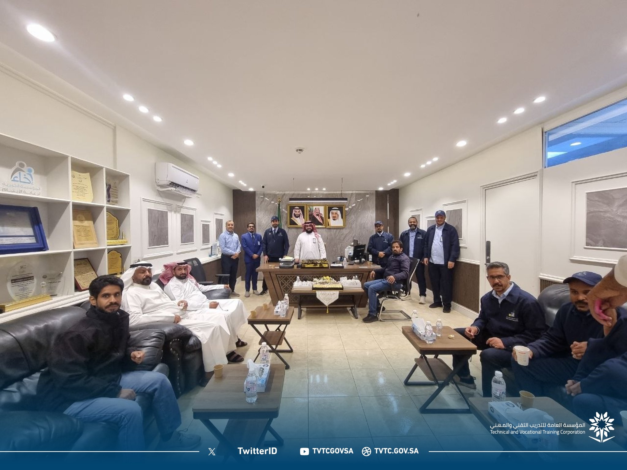 استقبال ومعايدة